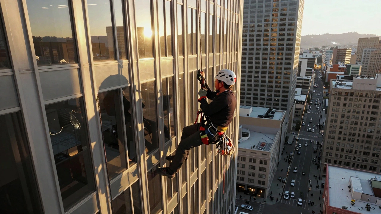 Сколько получают промышленные альпинисты в Америке?